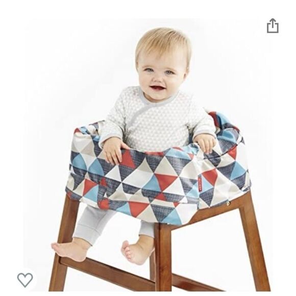 Skip Hop Triangles Shopping Cart and High Chair Cover - Picture 2 of 4